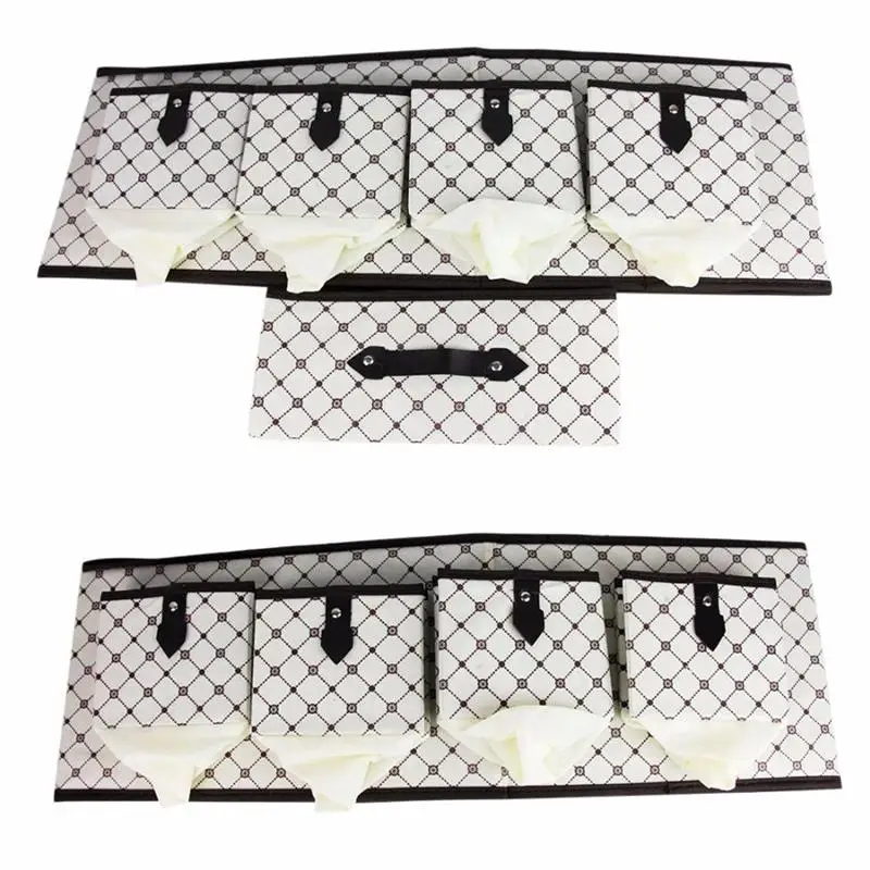 

1PC Folding Storage Box Non Woven Three Layer Five Drawer Classified Storage Box Clothes Container Sundrise Organizer For Home