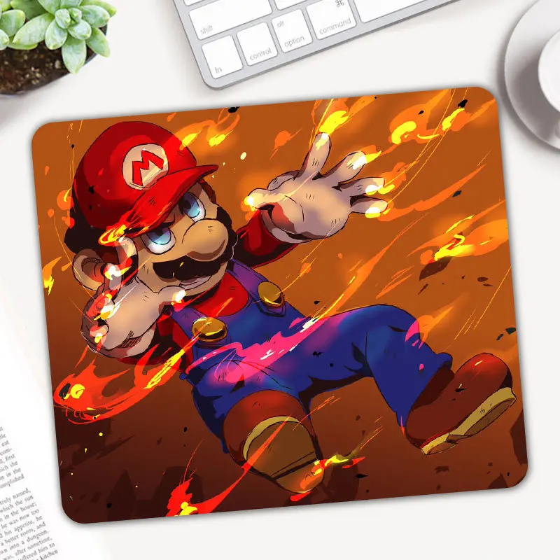 

Игровой коврик для мыши Супер Марио, резиновый коврик для мыши, игровой коврик для мыши Cs Go, компьютерный коврик для мыши, детский подарок, оф...