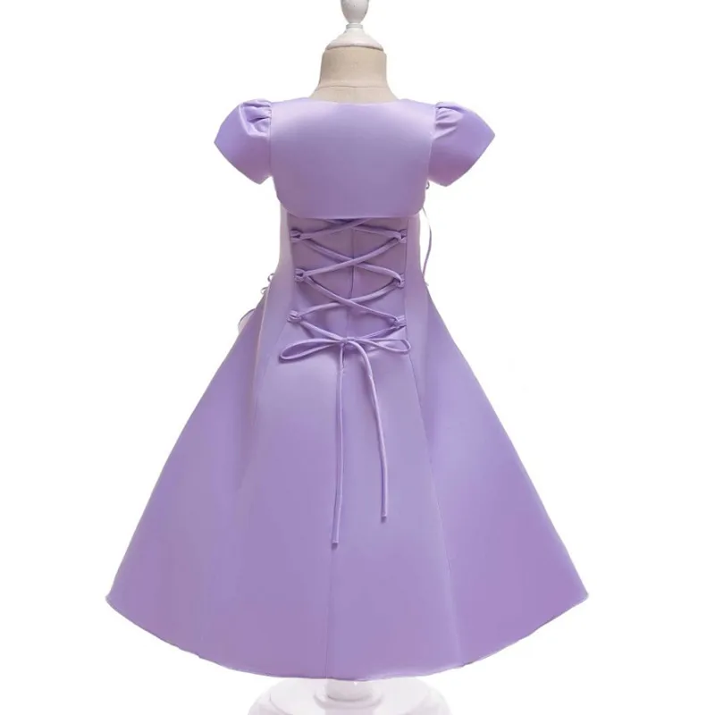 Покупатели рекомендуют Качественное детское банкетное платье с вышивкой