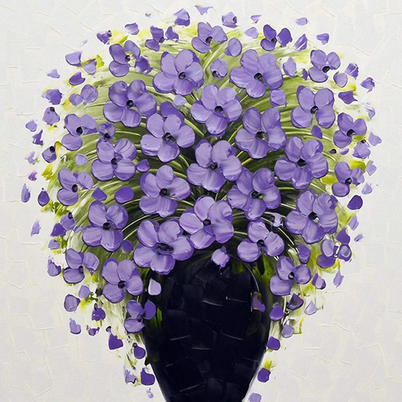 Алмазная 5D картина сделай сам лаванда 3D алмазная живопись круглая Стразы