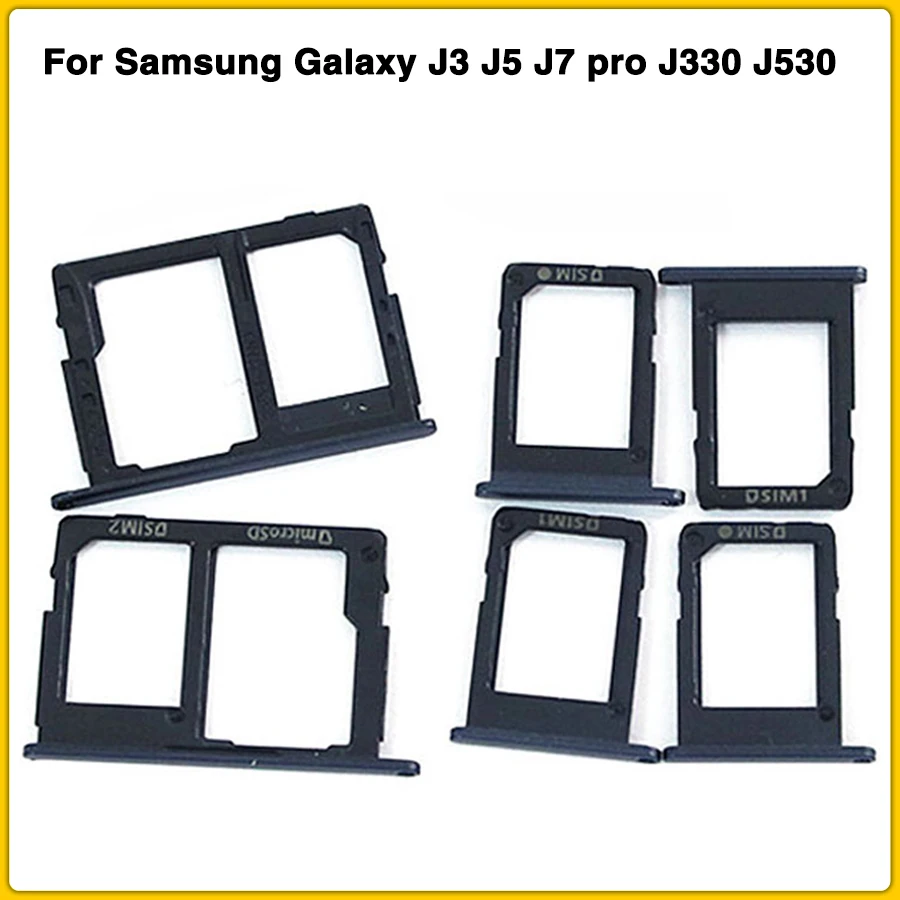 Лоток для SIM карты Samsung Galaxy J3 J5 J7 pro J330 J530 J730 J330F J530F J730F устройство чтения
