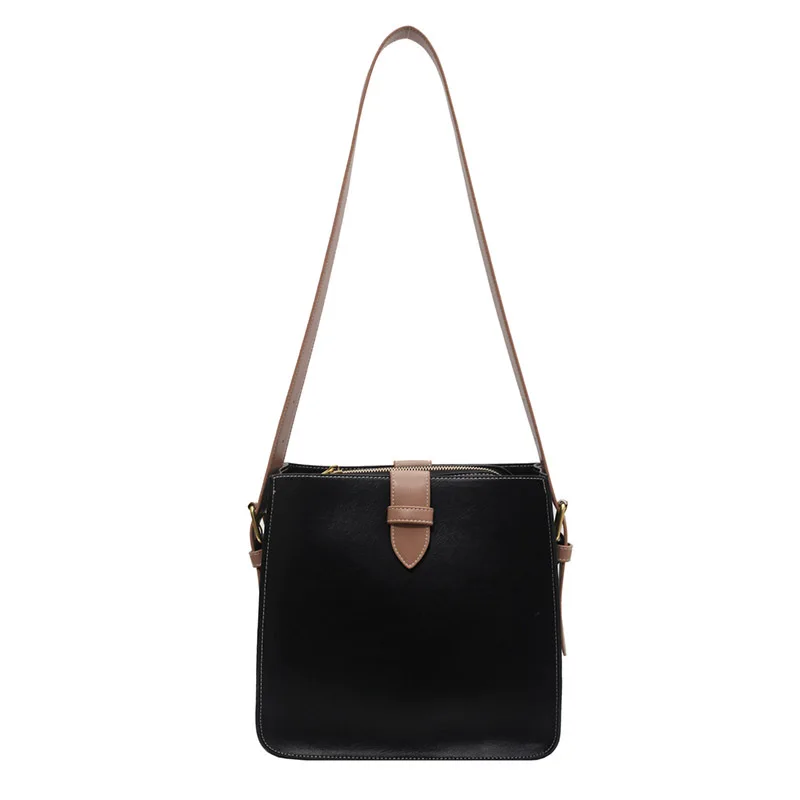 

Simple and versatile bucket bag women's autumn and winter bag large capacity single shoulder bag cross bag women's bag
