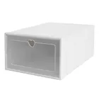 Прозрачная пластиковая коробка для обуви, коробка для хранения обуви, коробка для обуви, коробка для обуви с откидной крышкой, ящик для хранения обуви, артефакт, утолщенный