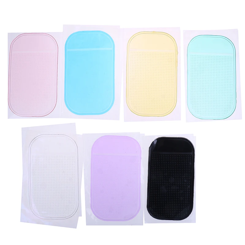 Липкий гелевый коврик для телефона силиконовый нескользящий держатель