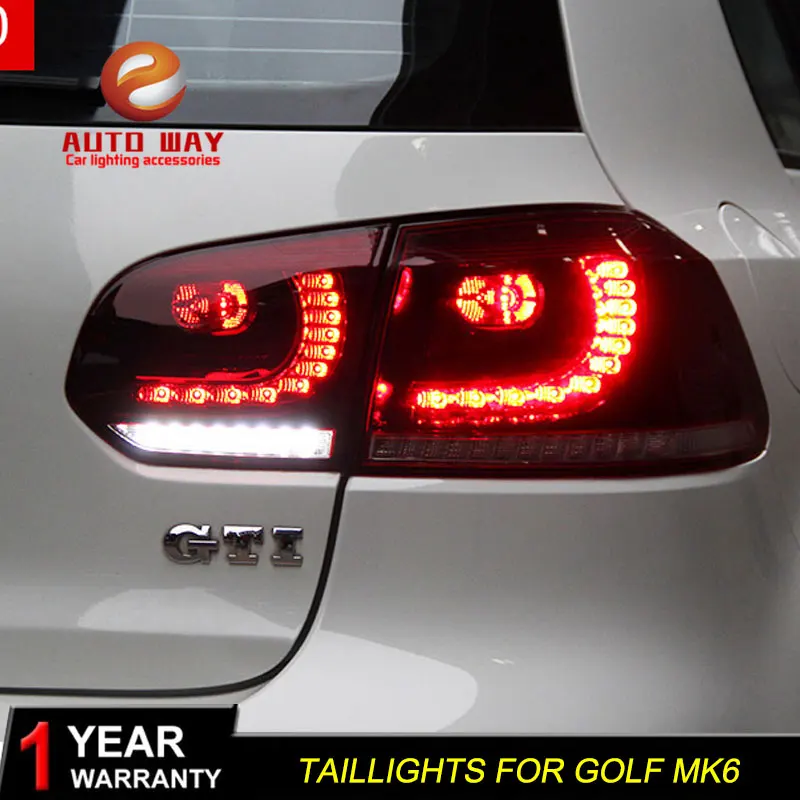 Автостайлинг тюнинг автомобильные задние фонари для VW Golf 6 Golf6 MK6 R20 светодиодные