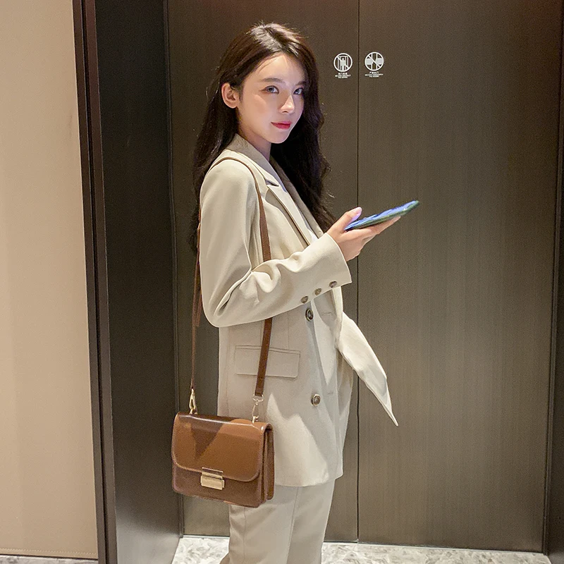 

Новинка весны женские костюмы комплект с толстовкой, костюм со штанами куртка Комплект из 2 предметов женской одежды для бизнес-комплект из ...