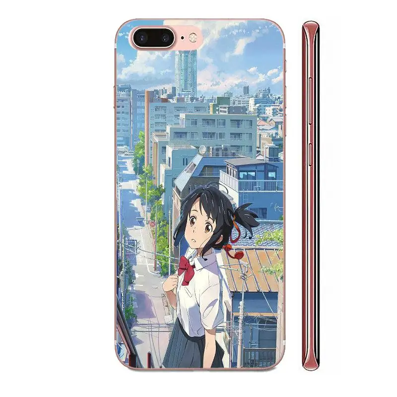 Японское аниме ваше имя девочка и мальчик стиль специально для Huawei Mate 9 10 20 P P8 P9 P10