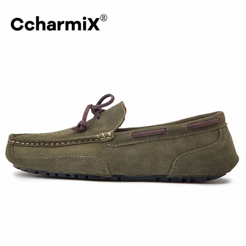 Оригинальные кожаные туфли-лодочки Лоферы мужские мокасины высокого качества