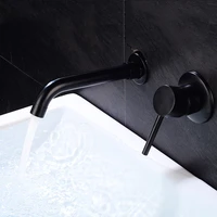 the new kitchen and bathroom faucet hotel villa black faucet into the wall two piece faucet