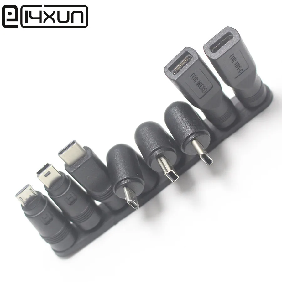 1 шт. 5 5*2 мм 5x2 гнездовой разъем на Type C USB 3 штекер Micro usb Адаптер питания постоянного