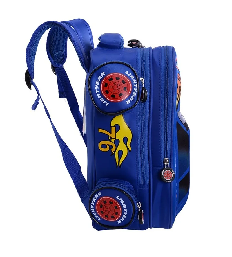 Сумка с машинками из мультфильмов Disney для мальчиков и девочек детский школьный