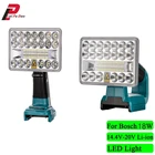 Сменная светодиодная вспышка BAT618 для Bosch, уличная точечная лампа для Bosch, 18 Вт, 14,4-20 в, литий-ионный аккумулятор BAT609, BAT609G