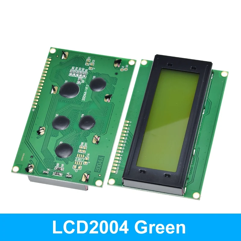 ЖК-дисплей 2004 + I2C 20x4 2004A синий/зеленый экран HD44780 символьный ЖК-дисплей/w IIC/I2C