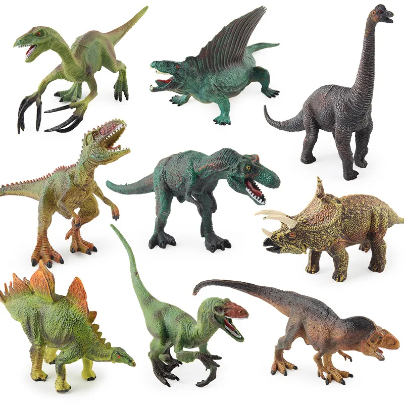 

20cm Hollow Plastic Dinosaur Tyrannosaurus Rex Triceratops Brachiosaurus Velociraptor Boy's Gift Birthday Gift Christmas Gift