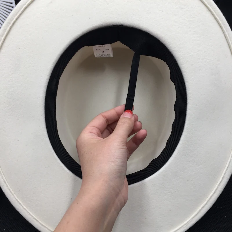 Веб знаменитостей тот же белый топ шляпа женский французский элегантный