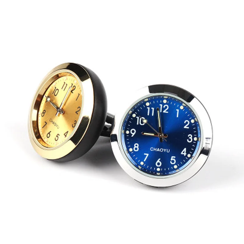 Светящиеся часы для автомобиля кварцевые мини с клипсой вентиляционного