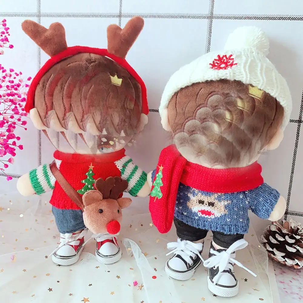 

Mini Ducks Plush Toy Accessories Doll Clothing Sweater Doll Clothes Accessories Fit For 20cm Doll Kids Gift DIY Makeup Party Toy