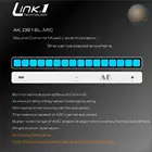 LINK1 Звуковое управление индикатор уровня музыки моно аудио музыкальная плата спектра AGC для MP3 VU Meter усилители динамик DC5V