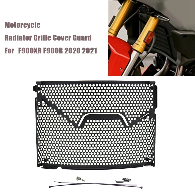 

Motorcycle Radiator Grille Cover Guard Protection Accessories for-BMW F900XR F900R 2020 2021