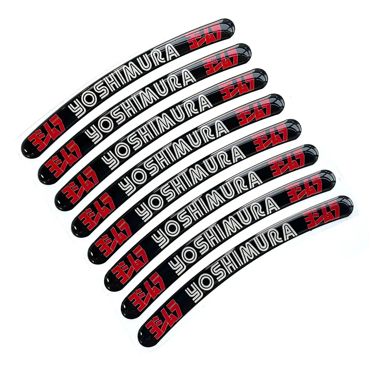 8 шт./лот 3D гелевая полоса обода колеса для мотоцикла Yoshimura наклейка на автомобиль