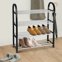 shoes storage shelf aluminum metal standing rack diy shoes storage shoe rack shelf home organizer accessories
