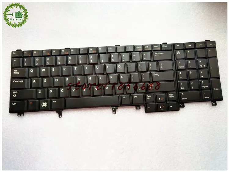 Клавиатура GYIYGY для ноутбука DELL Latitude E6520 Teclado E6530 E6540 E5520 E5520M E5530|Комплекты мышь плюс