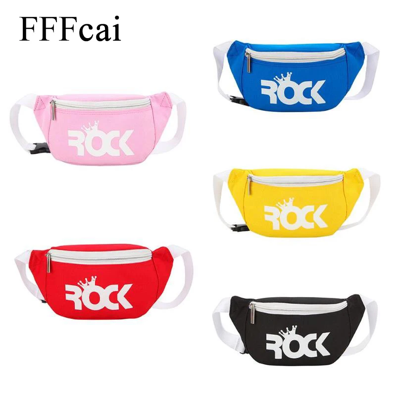 Детская поясная сумка для маленьких девочек модная однотонная нагрудная