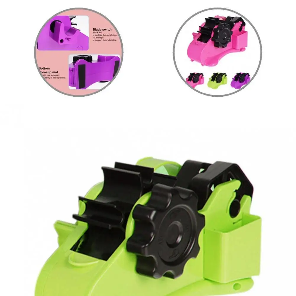 

Lightweight Good Semi-automatic Desk Tape Cutter Plastic Tape Dispenser Time-saving for Home