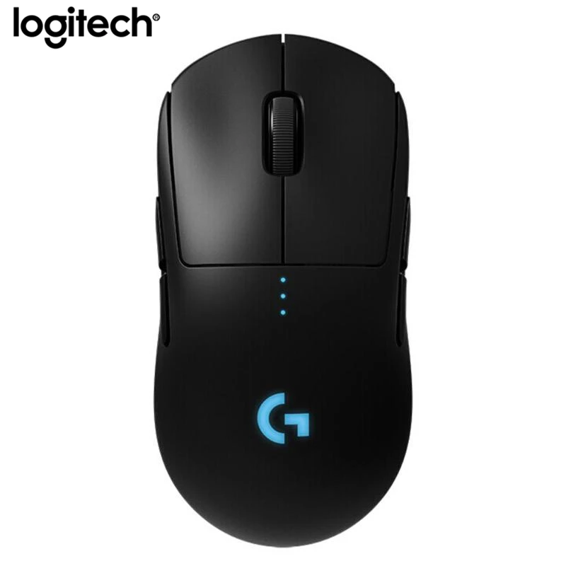 Беспроводная игровая мышь Logitech G PRO RGB двойной режим с датчиком HERO 16000DPI лазерная