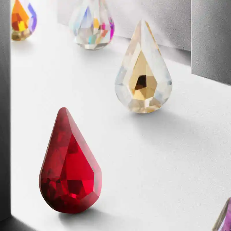 Каплевидные художественные изделия стразы украшения для одежды своими руками