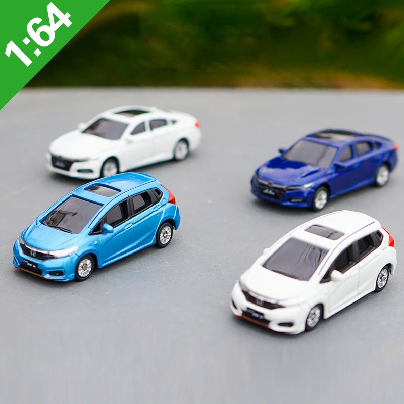 Высокая тщательность 1: 64 HONDA FIT ACCORD сплав модель автомобиля статическая