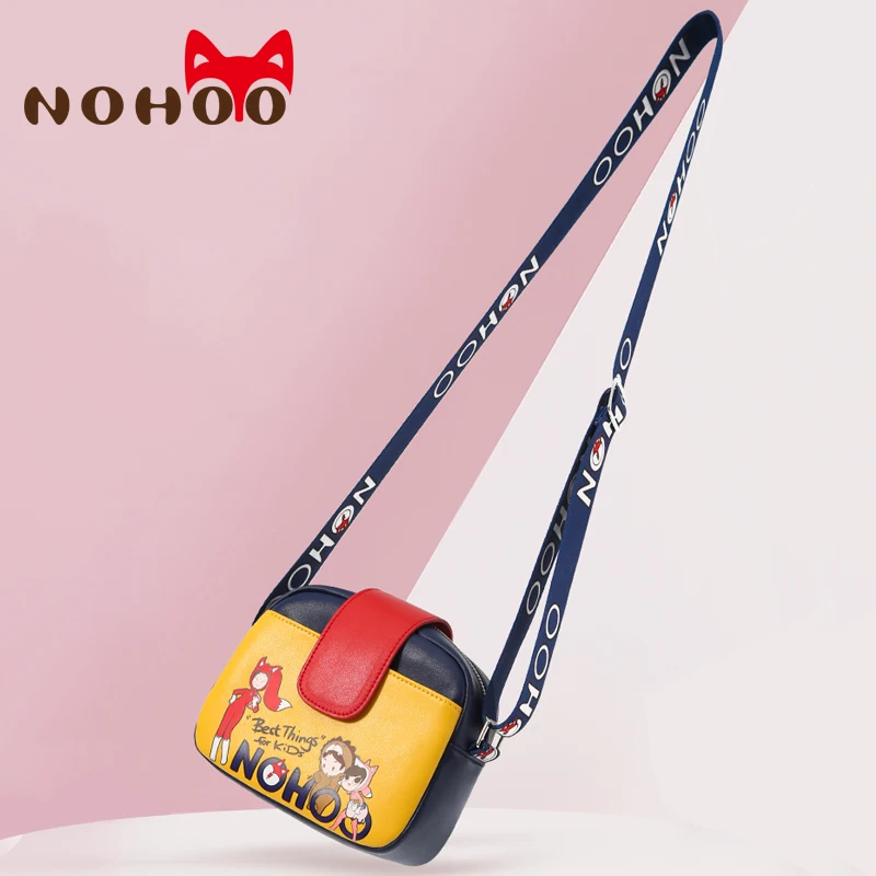 Детская сумка на плечо NOHOO Водонепроницаемая мини мессенджер маленькая