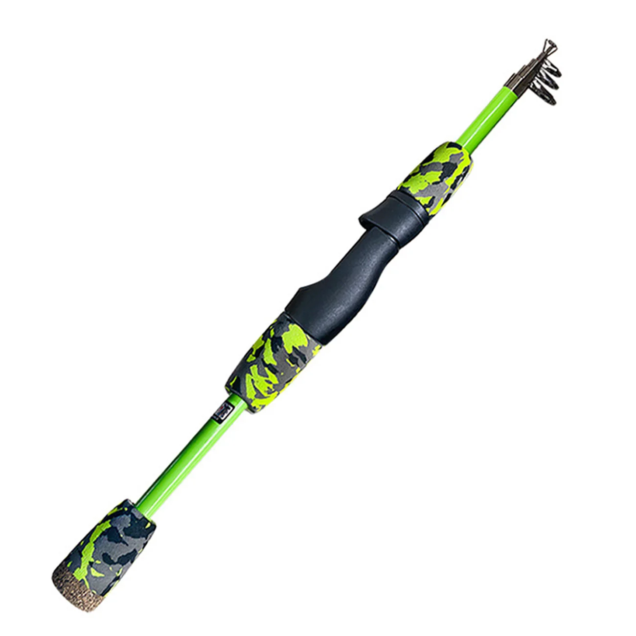 

Telescopic Fishing Rod Spinning Casting Pole Portable Carp Pole Camouflage 1.2M/1.5M Ice Fishing Rod