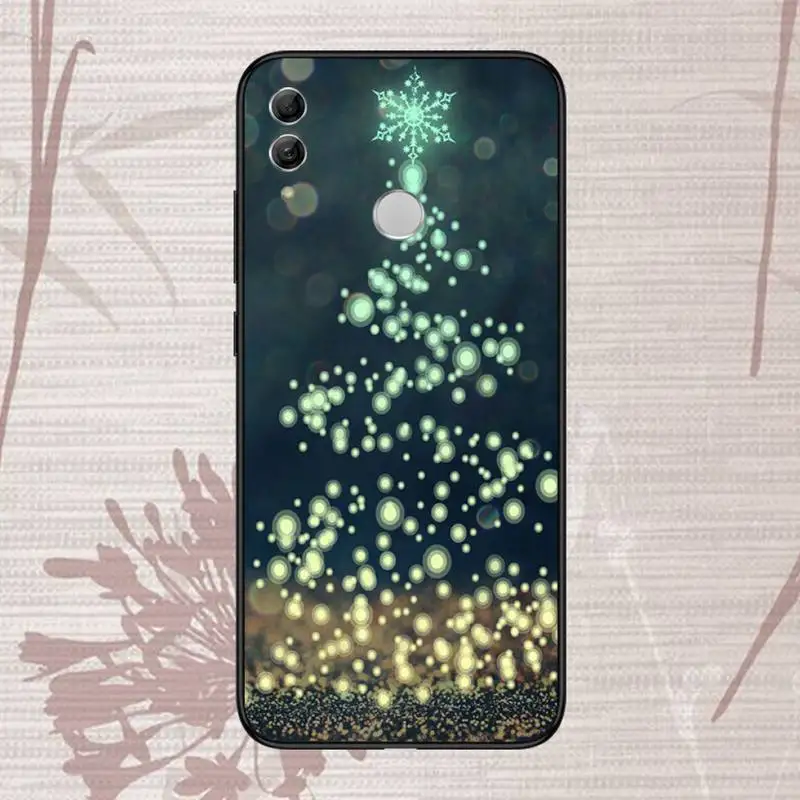 

Merry Christmas Holiday Tree Phone Case For Huawei Honor 7C 7A 8X 8A 9 10 10i Lite 20 NOVA 3i 3e