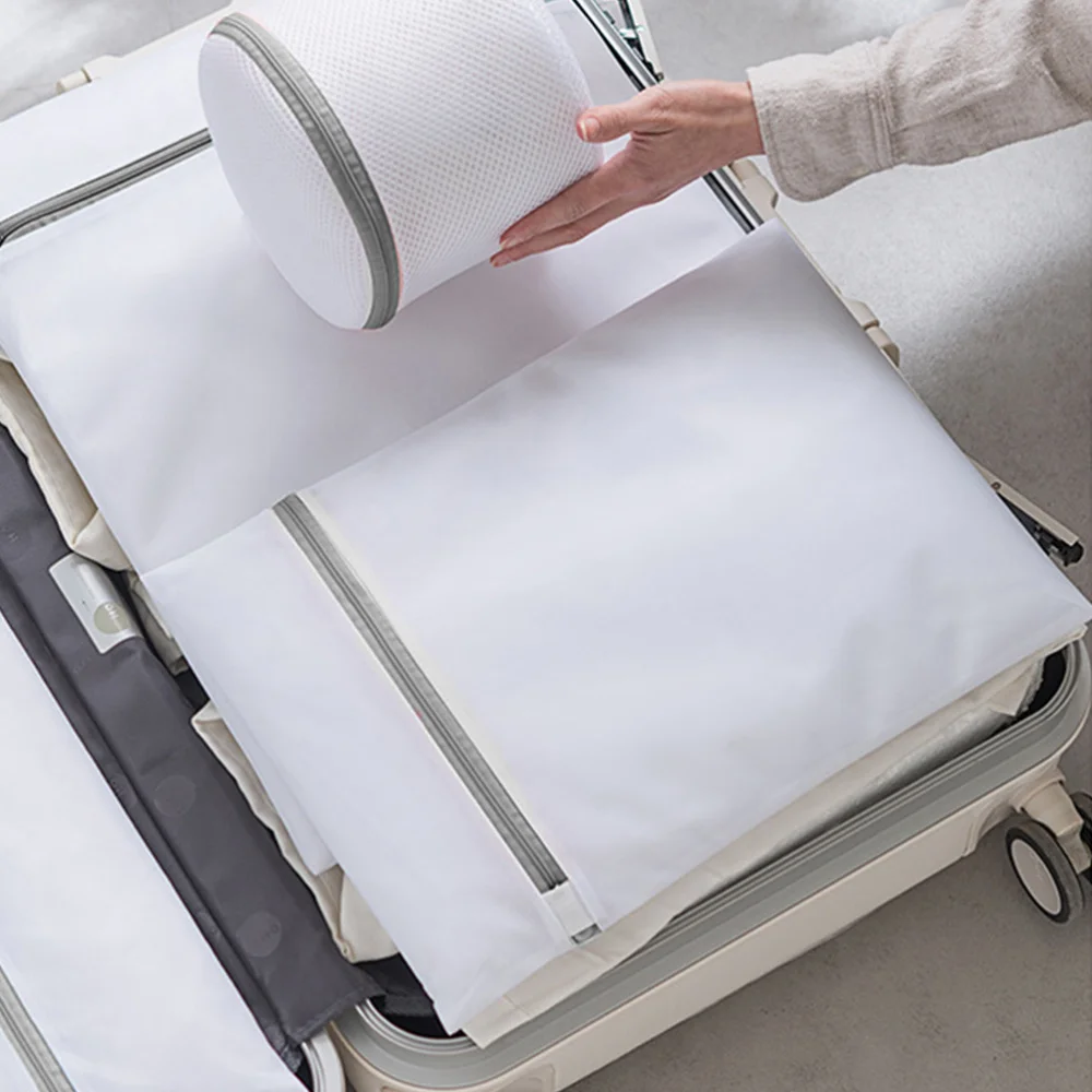 

5Pcs Washing Bag Laundry Bag Reusable Mesh Laundry Bag for Pets (White)