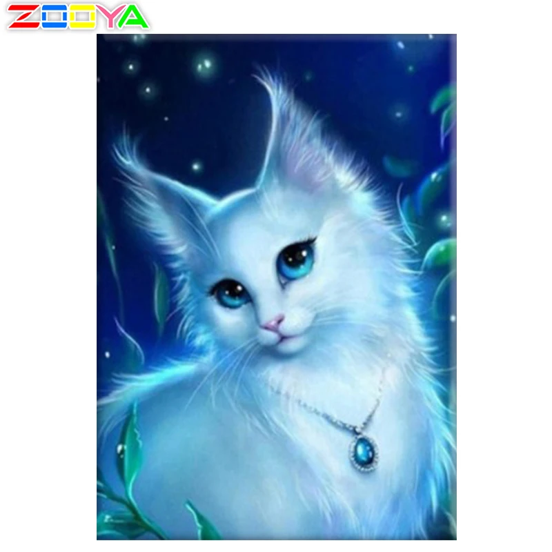 Алмазная живопись сделай сам картина с животными лисицей искусственное