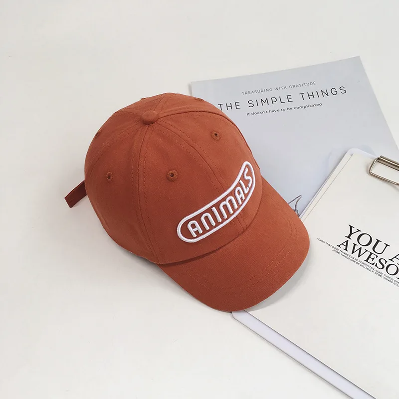 Children's Fashion Embroidered Baseball Cap Personality Wild Sun Hat Cap Unisex