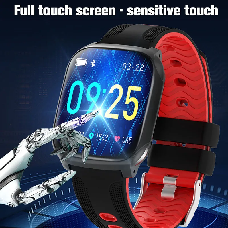 Умный Браслет Full Touch gps Traker IP67 браслет для здоровья кровяное давление монитор сна