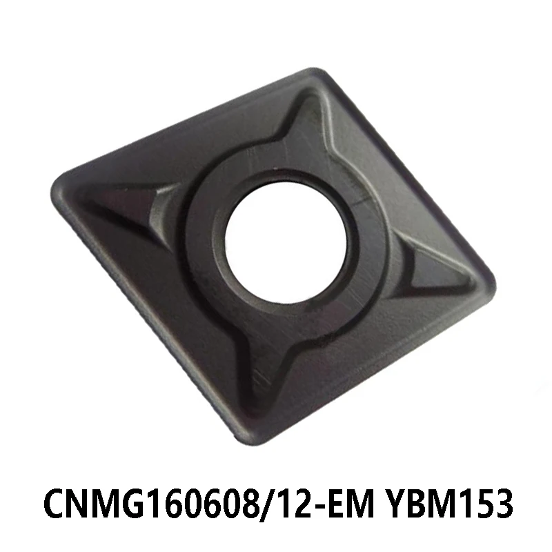 

Original CNMG160608-EM CNMG160612-EM YBM153 Carbide Inserts for Stainless Steel CNMG 160608 160612 Lathe Cutter Turning Tools