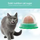 Кошачья мята, сахарные снэки, конфеты, облизывание, твердое питание, энергетический шар для кошек, здоровое питание, энергетический шар, интерактивные игрушки для домашних животных