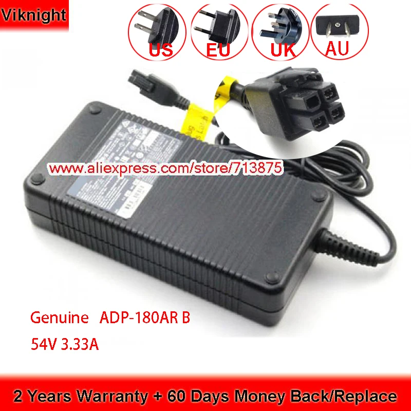 

Genuine 54V 3.33A 180W 5066-5559 ADP-180AR B Ac Adapter for Aruba 2930F 8G POE 2930F SWITCH 2930F 8 PORT SWITCH JL258A Laptop