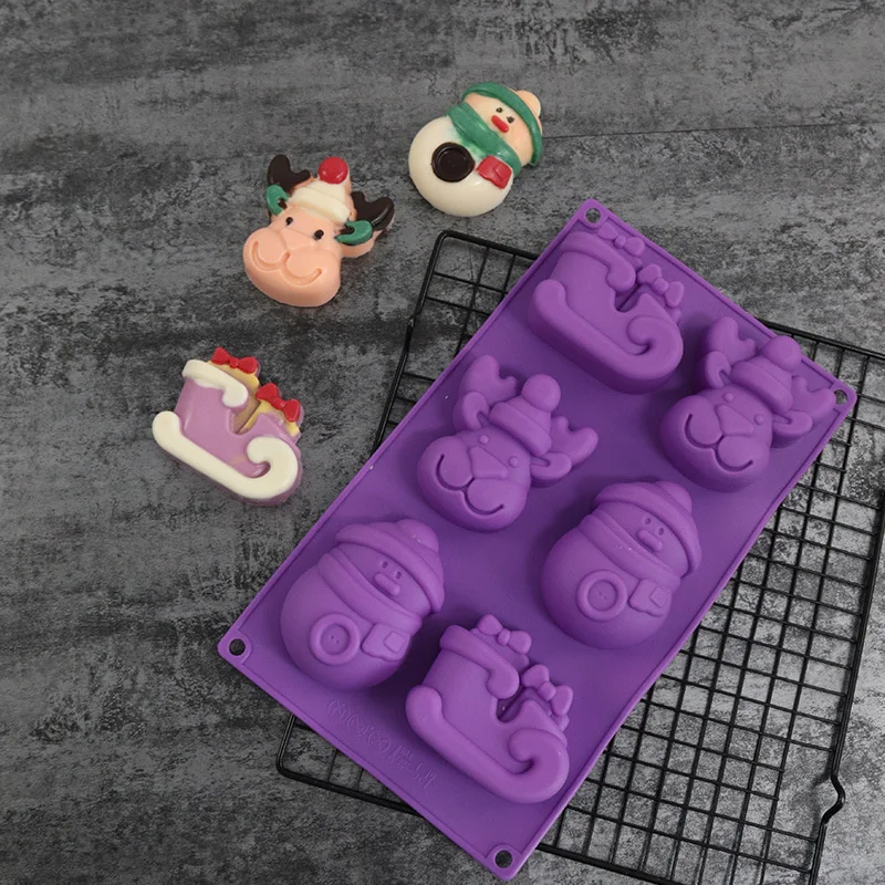 Силиконовые формы для изготовления свечей 6 с лосем | Дом и сад