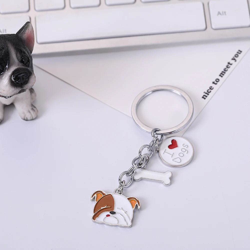 2020 Новые популярные металлу ПЭТ брелок подвеска любимого питомца в виде кошек и
