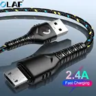 Кабель Micro USB Olaf, 3 м2 м1 м, кабель для быстрой зарядки Micro USB для Samsung, HTC, Xiaomi, планшетов Android, USB кабели для телефонов
