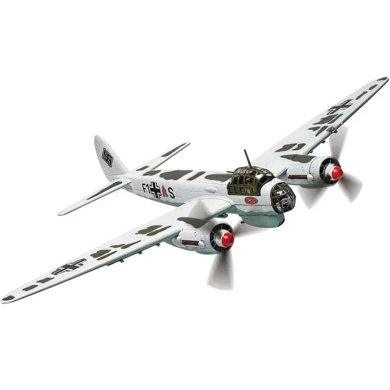 

Diecast 1/72 Scale Junker 88 Alloy Simulation Bomber Finished Product Souvenir Ornaments Collection Decoration