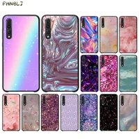 fhnblj crystal diamond aesthetic art pastel phone case for huawei p10 lite p20 p40 pro lite p30 pro lite p20 lite psmart 2019