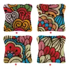 Наволочка для рукоделия, 3D вышивка крестиком, нитки, наборы для вышивки, цветы, наборы крючков с защелкой, вышитые коврики