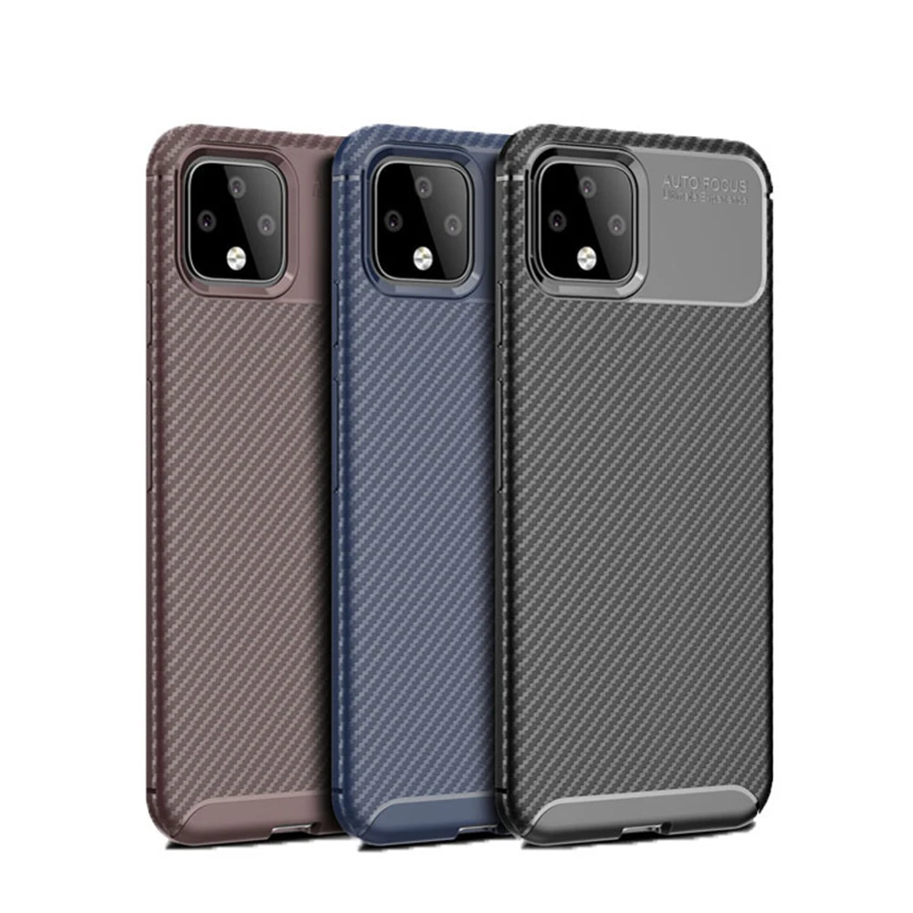 Полный чехол противоударный для Google Pixel 4/4 XL pixel 3A/3A TPU из прозрачного силикона