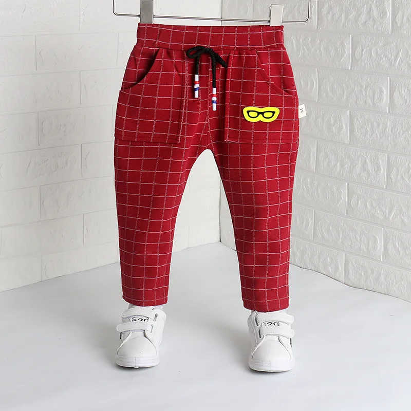 DIIMUU От 1 до 3 лет детские штаны для маленьких мальчиков Сезон весна осень Брюки с