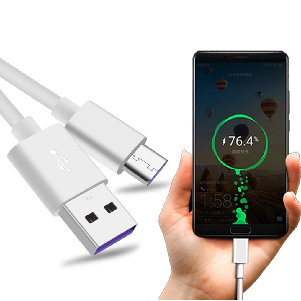 Кабель USB Type C для Huawei Mate 9 сменный провод быстрой зарядки 5 А шнур передачи